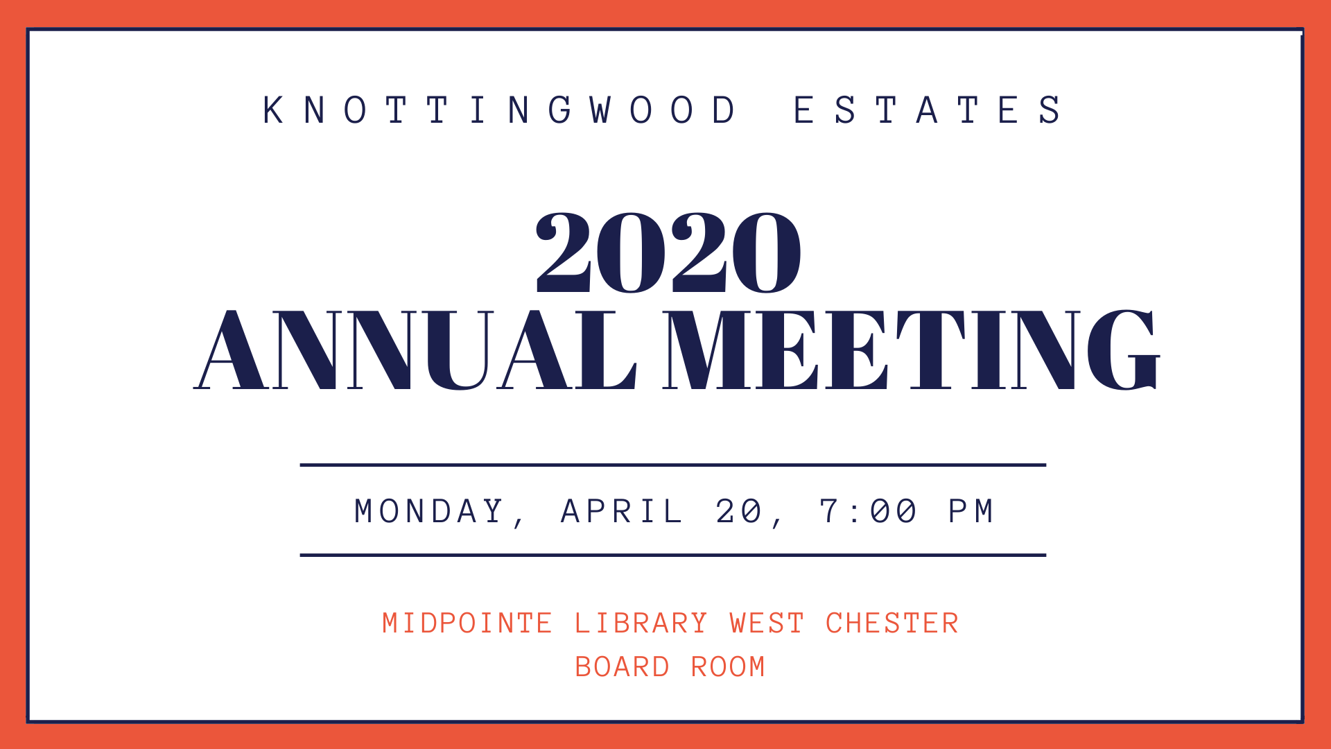 2020 meeting